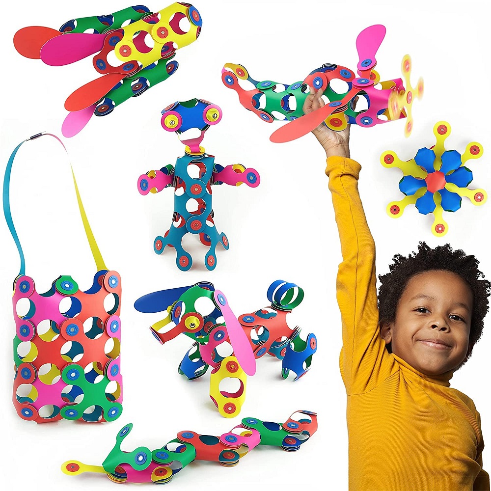 toddler building toys