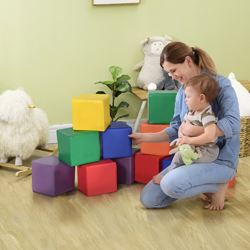 toddler building toys
