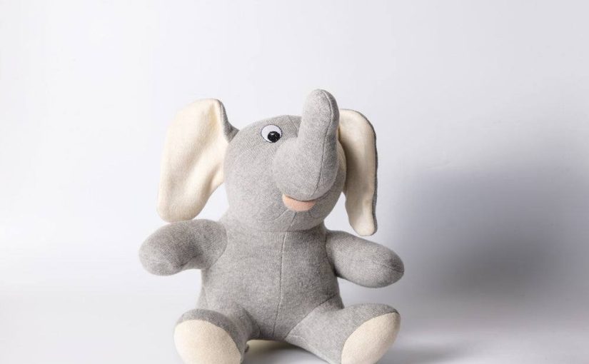 pomme-knitted-soft-toy-grey-baby-elephant
